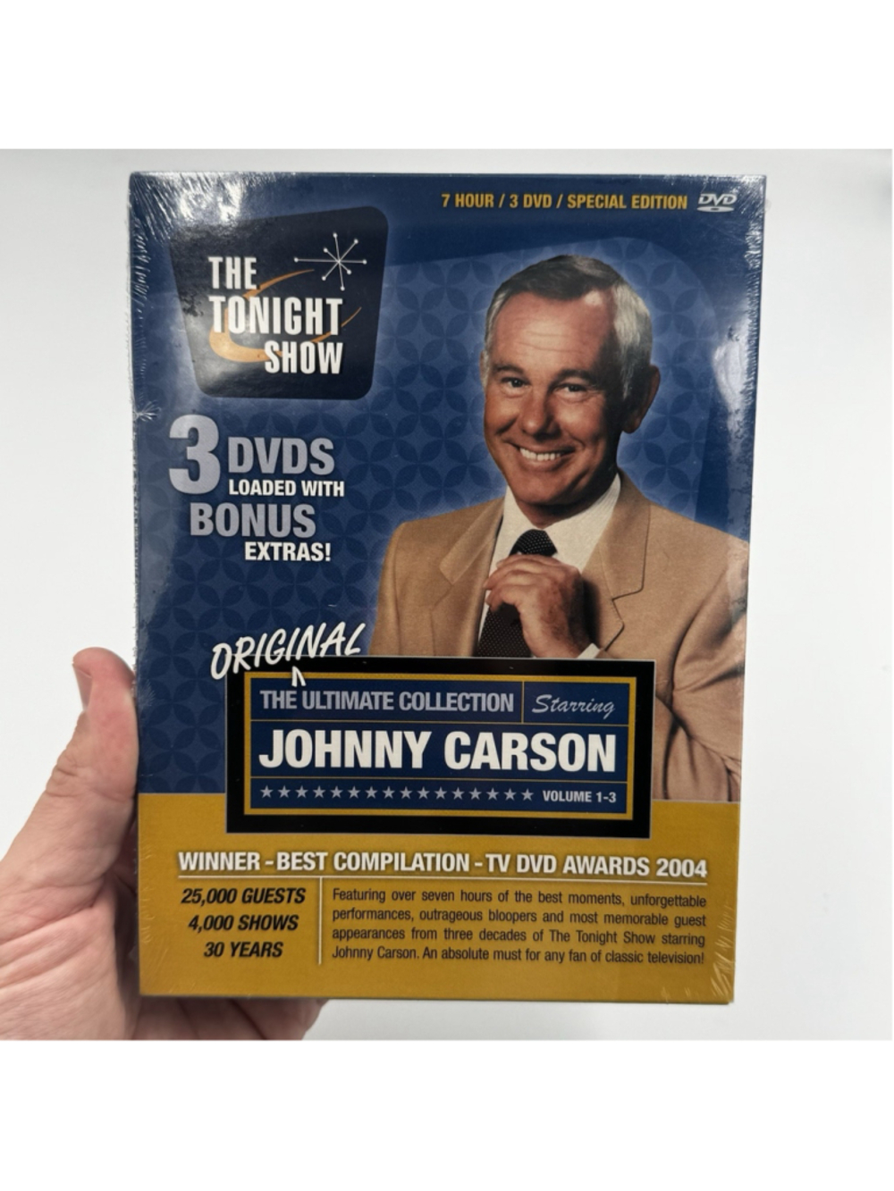 The Ultimate Collection Starring Johnny Carson: Volumes 1-3 (DVD) New Sealed